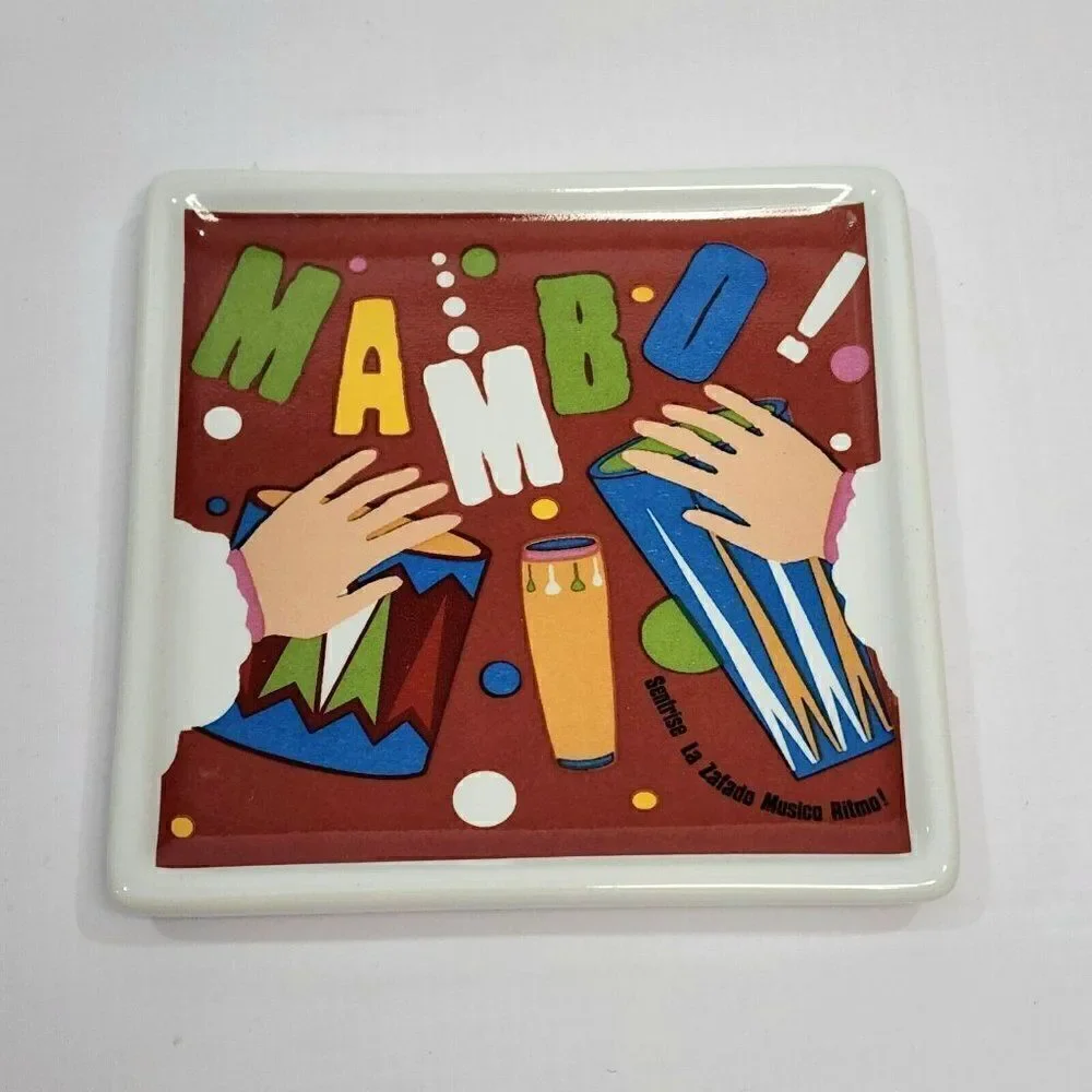 4 Pottery Barn Ceramic Coasters‎ 